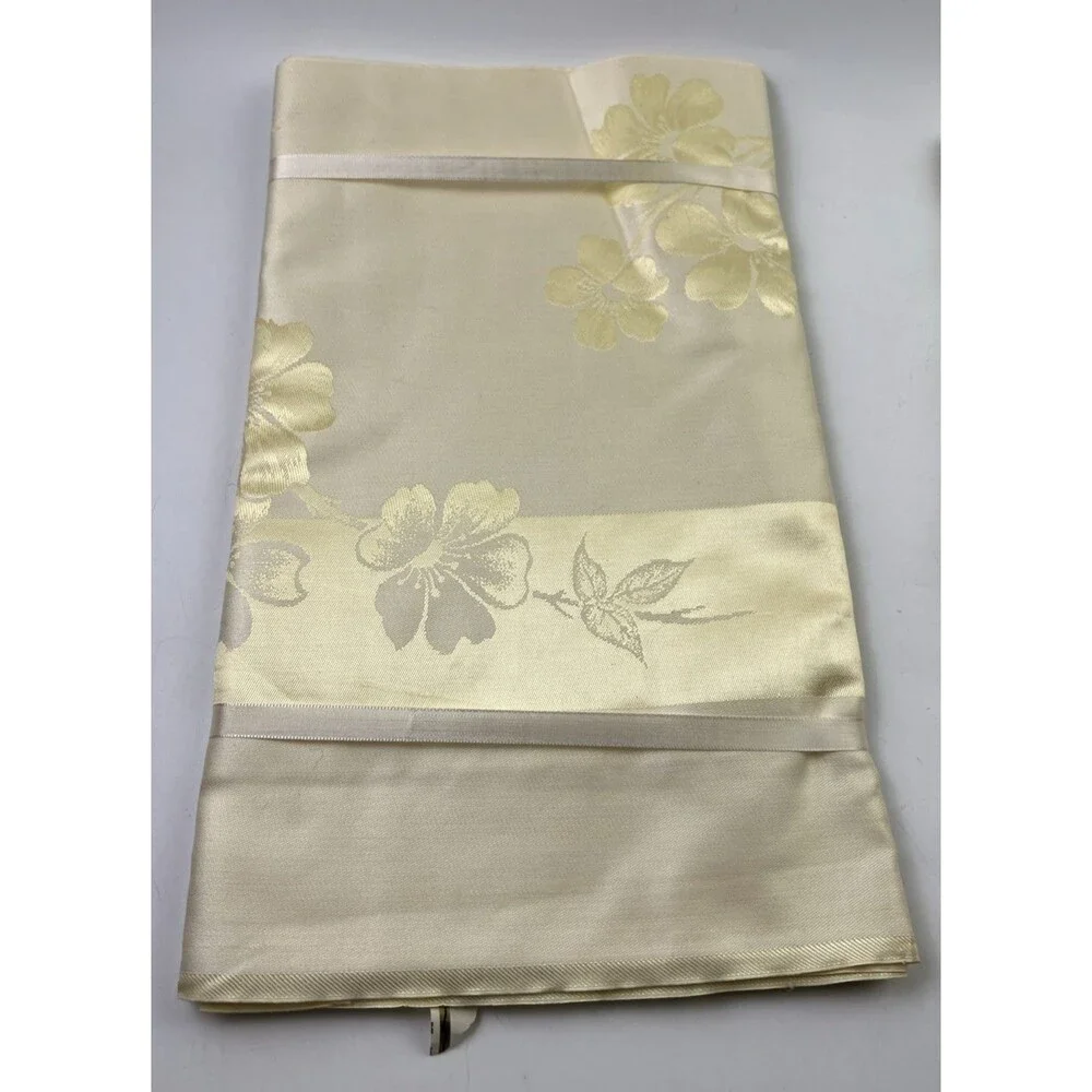 Vtg Bardwil Damask 'Blossom Time' 64